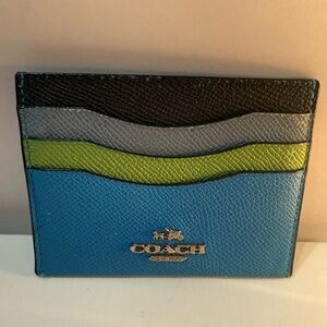 Coach Multicolor Card Holder